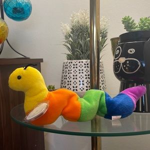 Vintage Inch Worm TY Beanie Babies made with PVC pellets